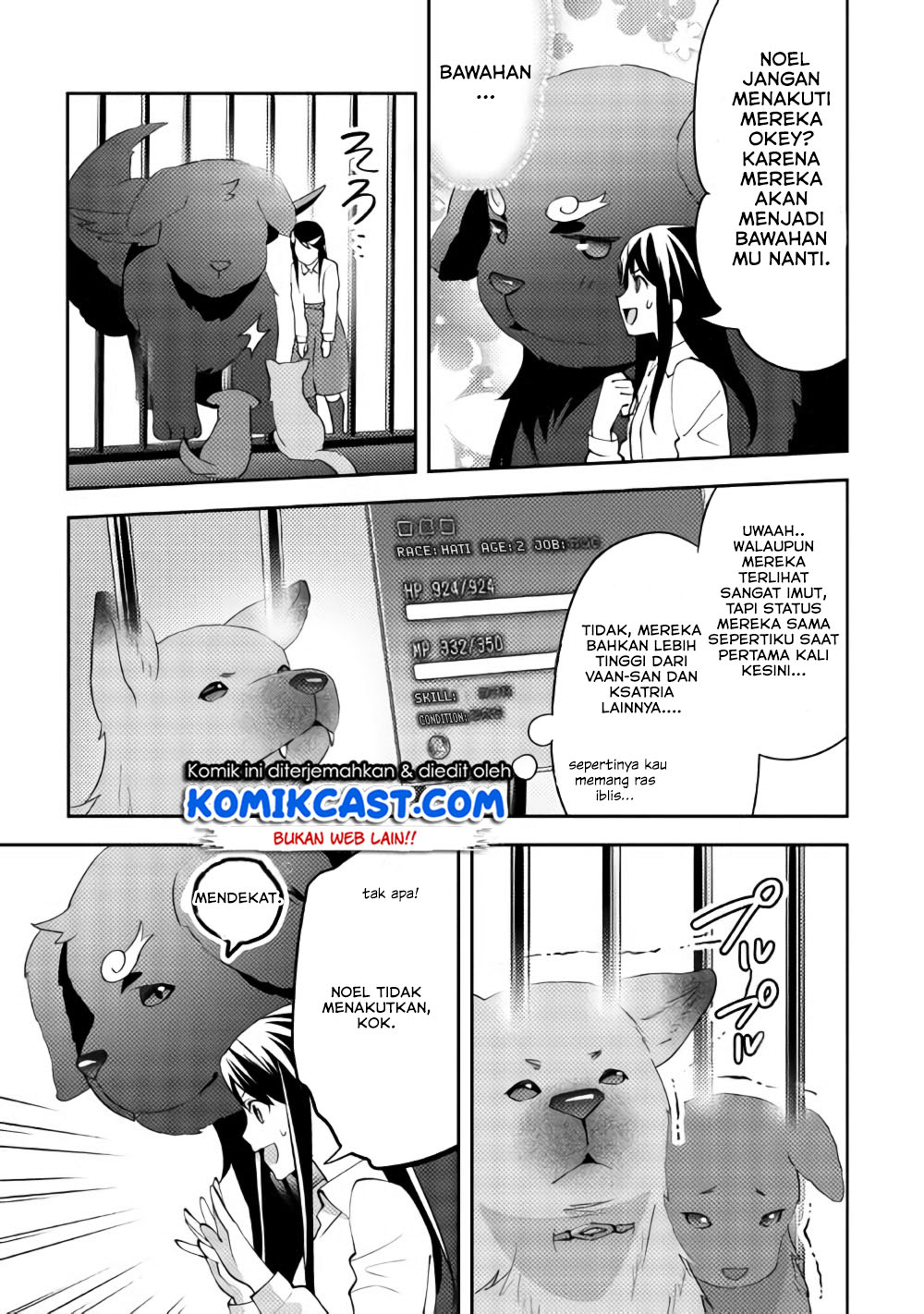 Isekai de “Kuro no Iyashi Te” tte Yobareteimasu Chapter 40 Bahasa Indonesia